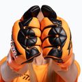 Guanti da portiere Football Masters Varis X arancione fluo 9