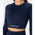 Carpatree Allure Seamless training manica lunga donna blu notte 4