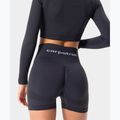 Pantaloncini da allenamento da donna Carpatree Allure Seamless titanium grey 9