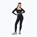 Maniche lunghe da allenamento da donna Carpatree Dopamine Buzz Seamless nero ossidiana 2