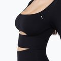 Maniche lunghe da allenamento da donna Carpatree Dopamine Buzz Seamless nero ossidiana 7
