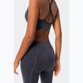 Leggings sportivi da donna Carpatree Marble Story Seamless midnight mist black 8