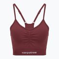 Reggiseno sportivo Carpatree Allure Seamless burgundy 7