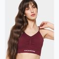 Reggiseno sportivo Carpatree Allure Seamless burgundy 6