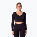 Maglia a maniche lunghe da allenamento da donna Carpatree Eris Seamless orchid black
