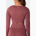 Maglia a maniche lunghe da allenamento da donna Carpatree Dopamine Buzz Seamless rose/brown 5