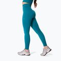 Leggings da allenamento da donna Carpatree Dopamine Buzz Seamless petrol green 5
