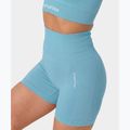 Pantaloncini da allenamento da donna Carpatree Allure Seamless milky blue 4
