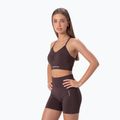 Pantaloncini da allenamento da donna Carpatree Allure Seamless berry brown