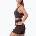 Pantaloncini da allenamento da donna Carpatree Allure Seamless berry brown 2