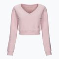 Felpa yoga donna Moonholi MOONDUST Crop Top rosa 211