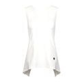 Top yoga donna Moonholi Galaxy Open Back Tank bianco 217