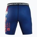 Pantaloncini da allenamento Ground Game Vale Tudo Tatakai da uomo, blu 4