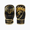 Ground Game MMA Cage Gold guanti da sparring nero/oro