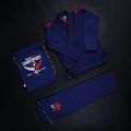 GI per il Brazilian jiu-jitsu Ground Game Champion 2.0 da uomo blu navy 7