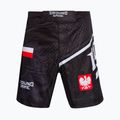 Pantaloncini da allenamento Ground Game MMA Poland da uomo, nero