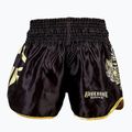 Pantaloncini da allenamento Ground Game Muay Thai Gold da uomo, nero 3