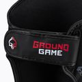 Ground Game Samurai protezioni per tibie nero/rosso 3