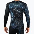 Ground Game Viking, costume da bagno a maniche lunghe da uomo, nero/blu 2