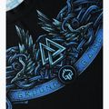 Ground Game Viking, costume da bagno a maniche lunghe da uomo, nero/blu 5