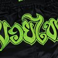 Pantaloncini da allenamento Ground Game Muay Thai Neon da uomo nero/verde neon 5