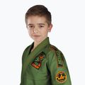 GI per bambini Brazilian jiu-jitsu Ground Game Junior 3.0 verde 2