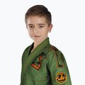 GI per bambini Brazilian jiu-jitsu Ground Game Junior 3.0 verde oliva 2