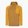 Felpa da trekking uomo Viking Birger Hoodie light brown/yellow 8