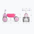 Bicicletta senza pedali Milly Mally York pink 2