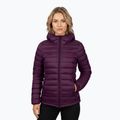Giacca imbottita da donna Alpinus Tunari dark plum