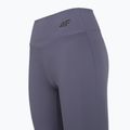 Leggings da allenamento da donna 4F Solar Punk FNK F404 denim 3