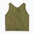 Maglietta da allenamento da donna 4F Solar Punk FNK F0886 olive