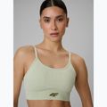 Reggiseno sportivo 4F Solar Punk F203 light green allover 5