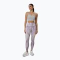 Leggings da allenamento da donna 4F Solar Punk FNK F454 light yellow allover 2