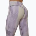 Leggings da allenamento da donna 4F Solar Punk FNK F454 light yellow allover 6