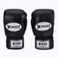 WINDY Guanti da boxe classici in pelle sintetica neri 2