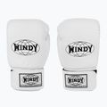 WINDY Guantoni da boxe classici in pelle sintetica bianchi 2