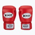 WINDY Guanti da boxe classici in pelle sintetica rossa 2