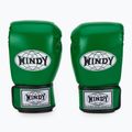 WINDY Guantoni da boxe classici in pelle sintetica verde 2