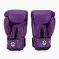 WINDY Guantoni da boxe classici in pelle sintetica viola 3