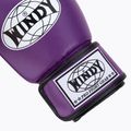 WINDY Guantoni da boxe classici in pelle sintetica viola 6