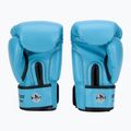 WINDY Guantoni da boxe classici in pelle sintetica blu cielo 3