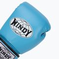 WINDY Guantoni da boxe classici in pelle sintetica blu cielo 5