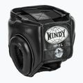 Casco da boxe WINDY in vera pelle nero 3