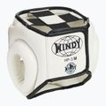 Casco da boxe WINDY in vera pelle bianco 3