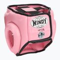 WINDY Casco da boxe rosa in vera pelle 3