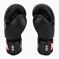 RAJA BOXING Guanti da boxe singoli standard in vera pelle neri 3