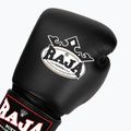 RAJA BOXING Guanti da boxe singoli standard in vera pelle neri 5