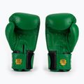RAJA BOXING Guanti da boxe singoli standard in vera pelle verde 3