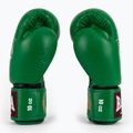 RAJA BOXING Guanti da boxe singoli standard in vera pelle verde 4
